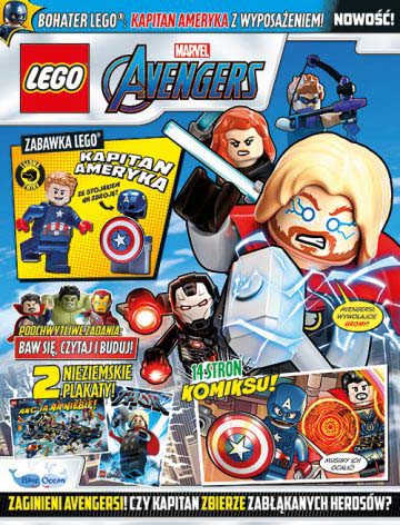 Magazyn Lego Avengers 3/2021 okładka