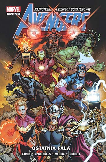 Avengers tom 1: Ostatnia Fala okładka