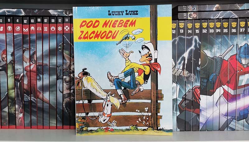 Lucky Luke Tom 4 Pod Niebem Zachodu Recenzja Czytaj Komiksy