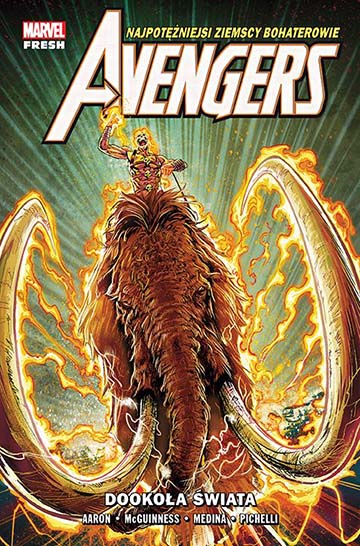 Avengers tom 2: Dookoła Świata okładka