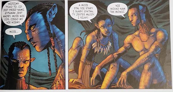 komiks Avatar: Ścieżka Tsu’teya część 1