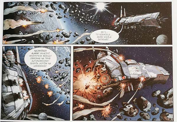 komiks Kolonizacja tom 1: Kosmiczni rozbitkowie
