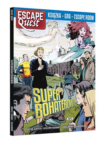 Escape Quest: Superbohaterowie okładka