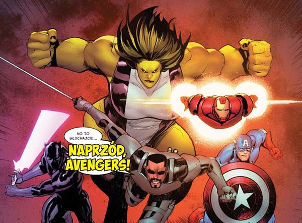 komiks Avengers tom 3: Wojna Wampirów