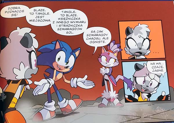 komiks Sonic the Hedgehog tom 2: Punkt zwrotny