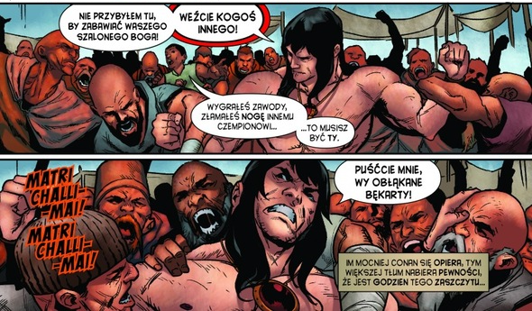 komiks Conan Barbarzyńca - Tygiel