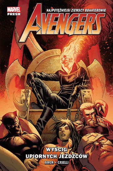 Avengers tom 5: Wyścig upiornych jeźdźców okładka
