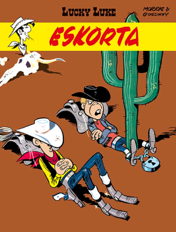 Lucky Luke tom 28: Eskorta okładka