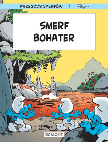 Smerfy tom 33: Smerf Bohater okładka