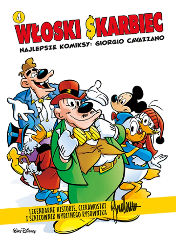 Najlepsze komiksy: Giorgio Cavazzano Tom 4 okładka