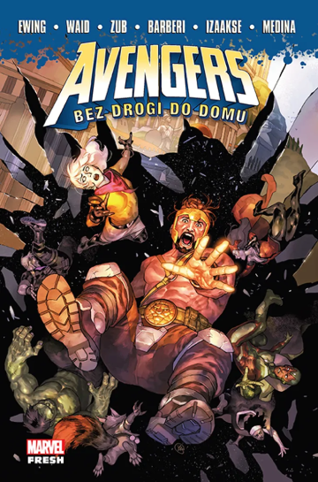 Avengers: Bez drogi do domu okładka