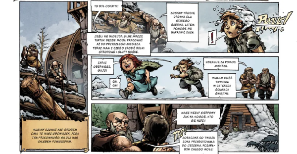 Krasnoludy tom 8: Sriza z Bractwa Świątyni świat akwilonu