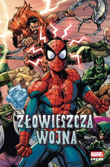 Spider-Man: Złowieszcza Wojna okładka