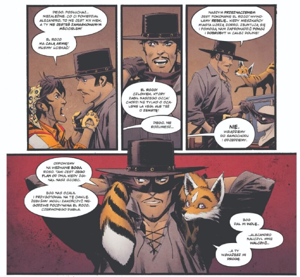 komiks Zorro: Z martwych