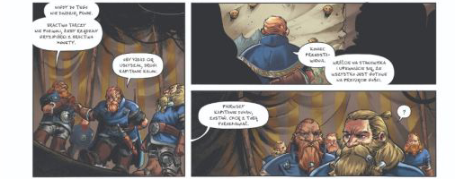 komiks Świat Akwilonu. Krasnoludy tom 10: Abokar z bractwa tarczy