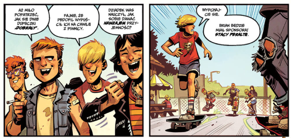 Żółtodzioby recenzja komiksu