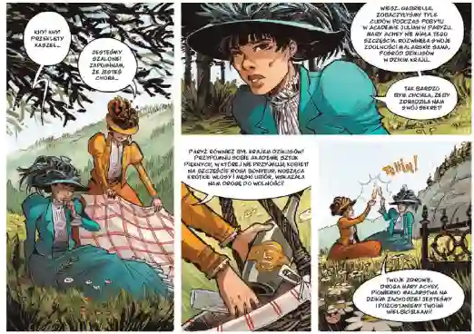 komiks Kobiety z Dzikiego Zachodu