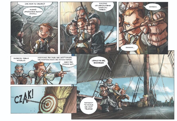 komiks Świat Akwilonu. Elfy - tom 16: Czerwona jak lawa