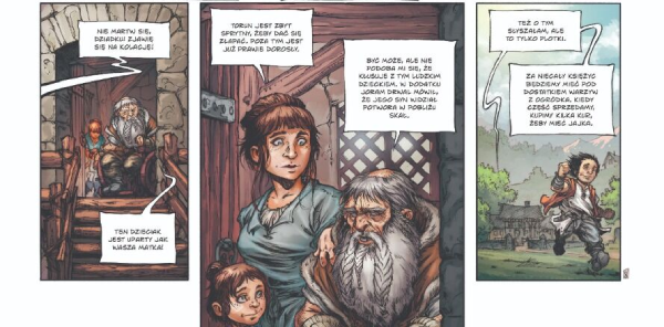 komiks Świat Akwilonu. Krasnoludy tom 11: Torun z bractwa kuźni
