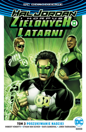 Hal Jordan i Korpus Zielonych Latarni tom 3 okładka