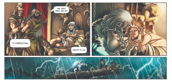 komiks Świat Akwilonu. Elfy - tom 18: Alyana